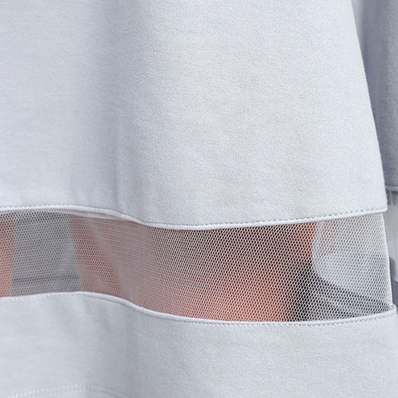 Lulus Sheer Determination Mesh Skater Dress - Picture 6 of 9